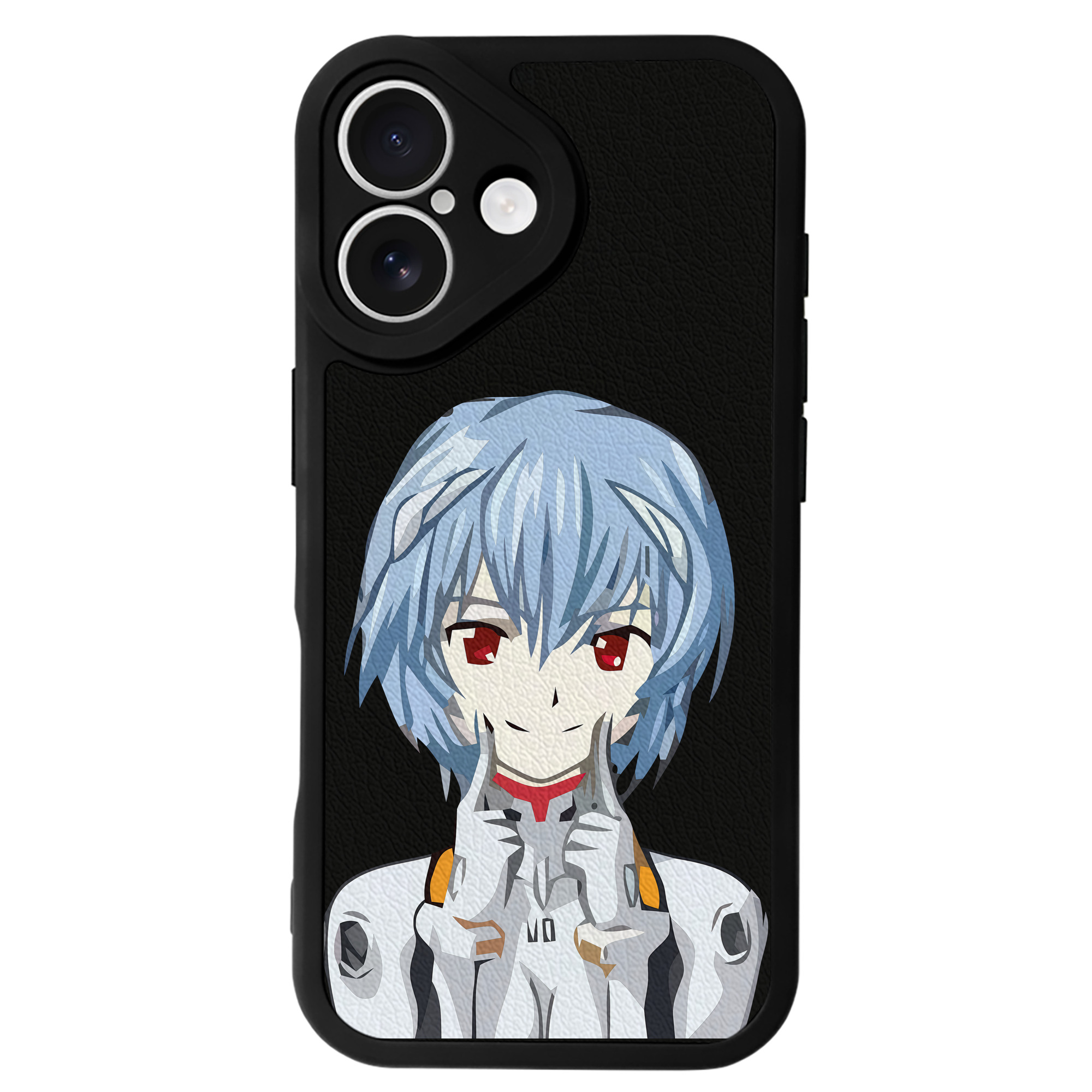 （画像用） EVA 新世紀エヴァンゲリオン 【iPhone 16シリーズ対応】シリコンスマホケース（レザー調） 材質：シリコン